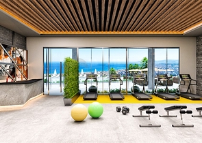 Apartments in a new residential complex