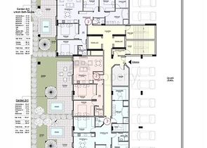Apartments in a new residential complex
