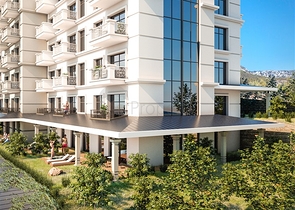 Apartments in a new residential complex