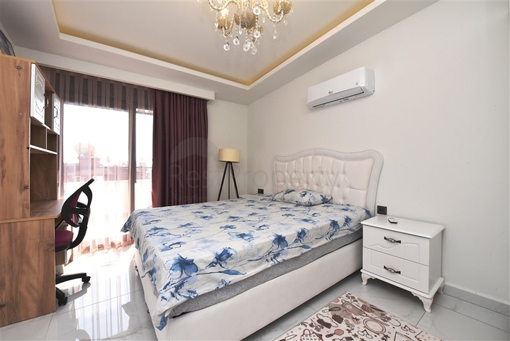 2+1 penthouse for rent in Cleopatra Beach area 2+1 penthouse for rent in Cleopatra Beach area