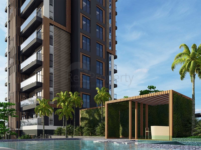 Apartments in a new complex in Avsallar