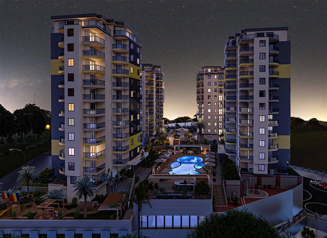 Investment Project in Alanya -Installment payments -Mahmutlar / Alanya 