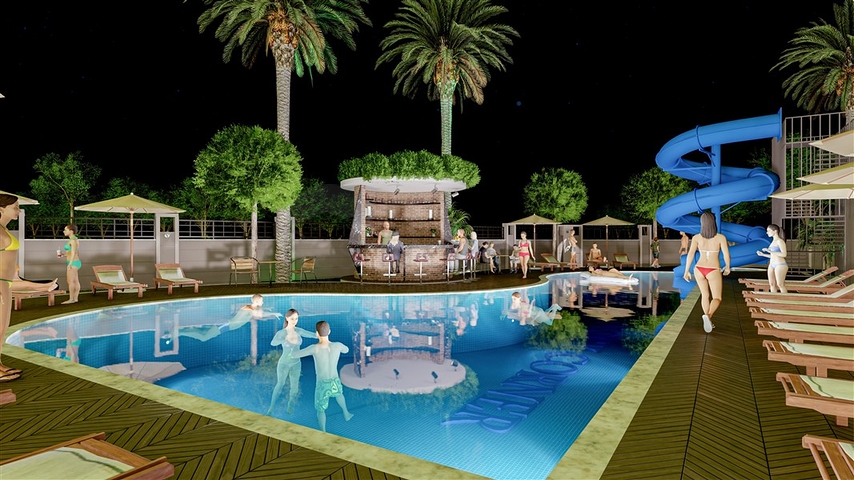 A new investment project in the Mahmutlar region