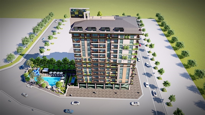 A new investment project in the Mahmutlar region