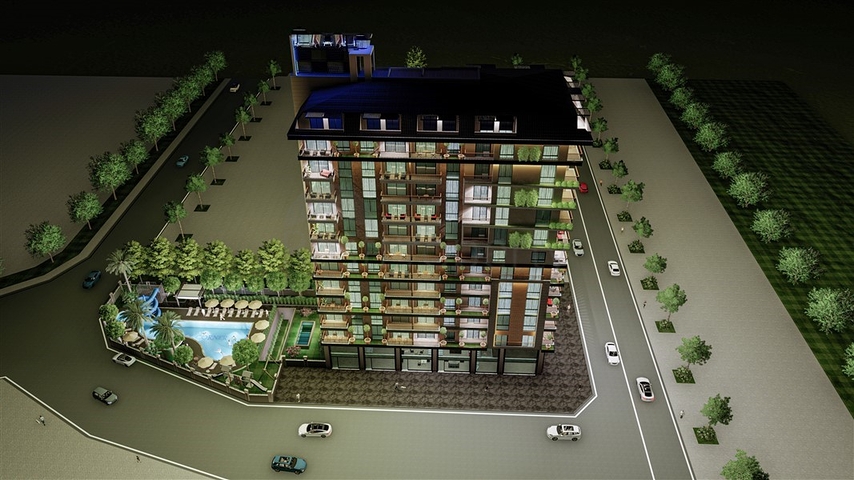 A new investment project in the Mahmutlar region