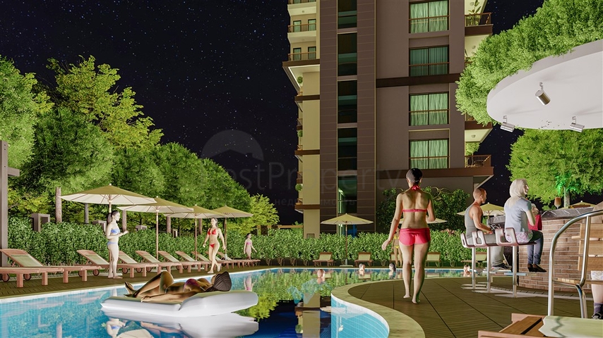 A new investment project in the Mahmutlar region