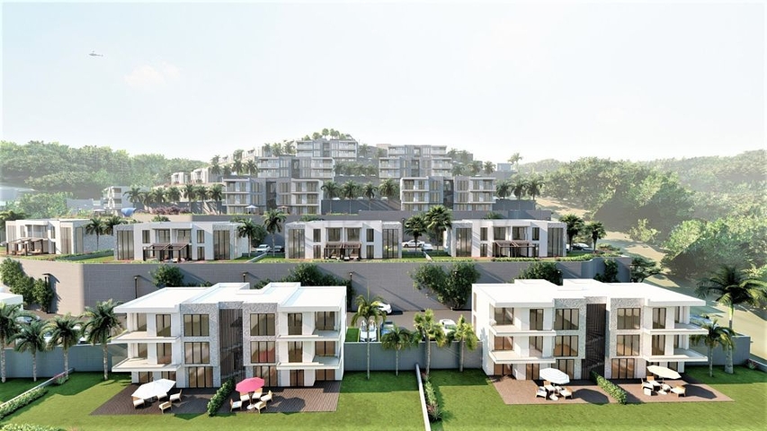 Eco-friendly villa complex with sea and forest views!