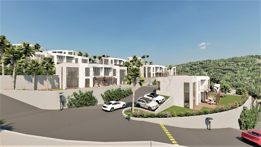 Eco-friendly villa complex with sea and forest views!