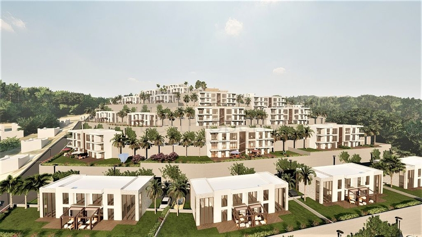 Eco-friendly villa complex with sea and forest views!