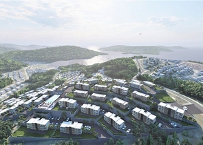 Eco-friendly villa complex with sea and forest views!