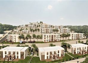 Eco-friendly villa complex with sea and forest views!