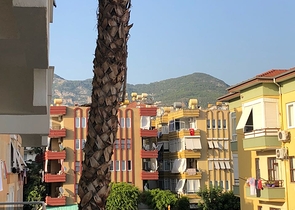 1+1 apartment for rent near Cleopatra Beach