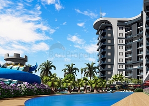 A project with hotel infrastructure in the resort area of Avsallar