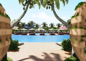 A project with hotel infrastructure in the resort area of Avsallar