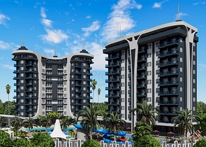 A project with hotel infrastructure in the resort area of Avsallar