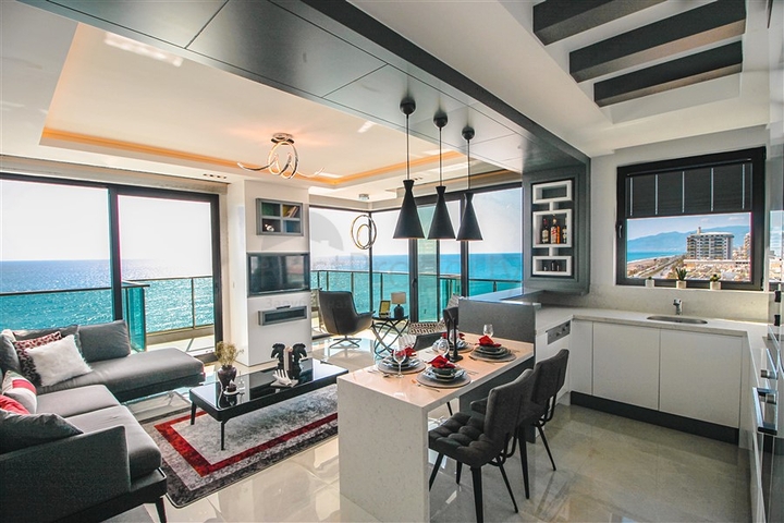 View apartment on the first line of the premium complex