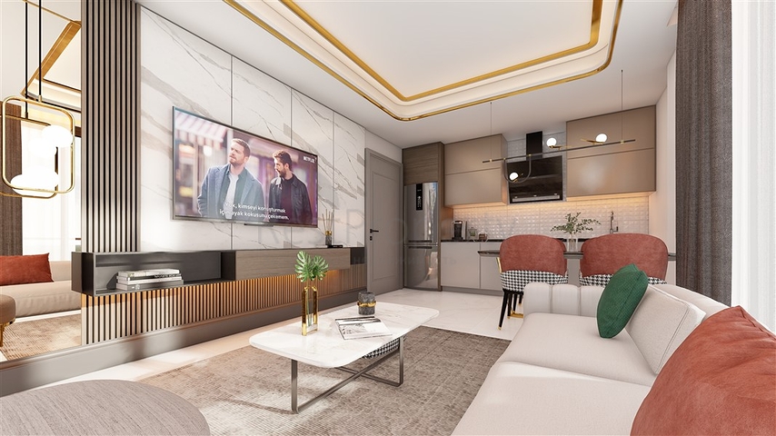 Amazing 2+1 penthouse for sale in the Mahmutlar area 