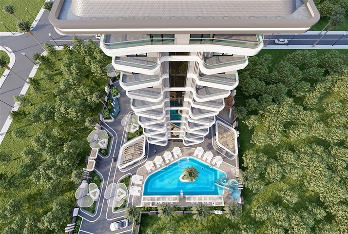 Amazing 2+1 penthouse for sale in the Mahmutlar area 