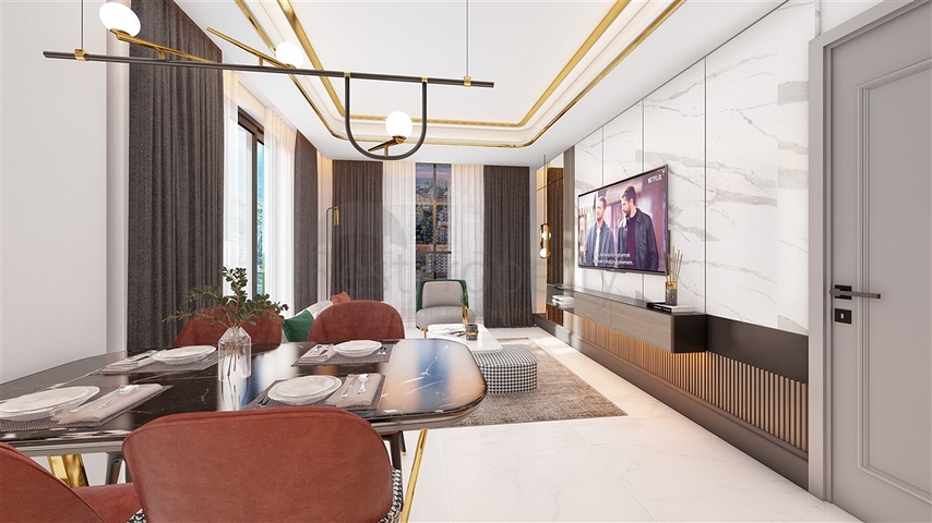 Amazing 2+1 penthouse for sale in the Mahmutlar area 