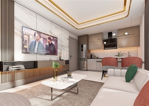 Amazing 2+1 penthouse for sale in the Mahmutlar area 