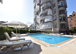 Furnished 2+1 apartment in Cleopatra area 