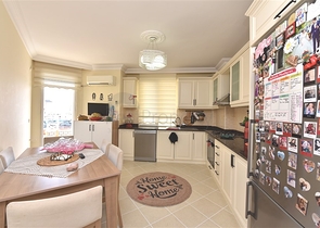 Furnished 2+1 apartment in Cleopatra area 