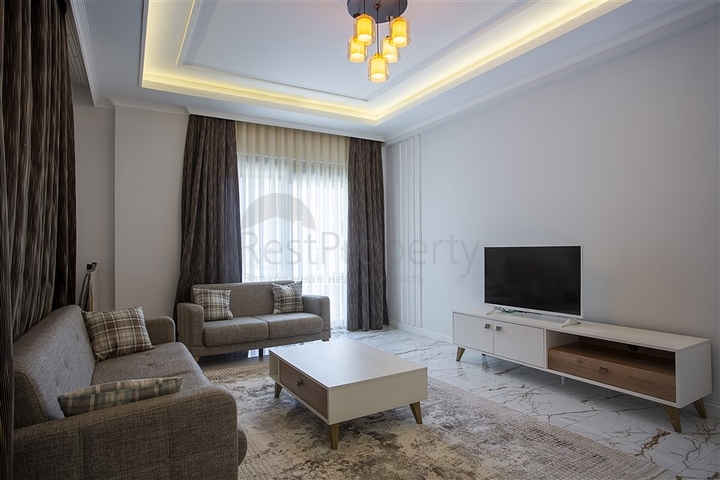 A 2+1 furnished apartment from the owner in a prestigious complex in Oba district