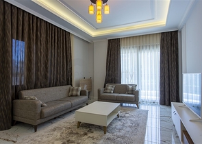 A 2+1 furnished apartment from the owner in a prestigious complex in Oba district