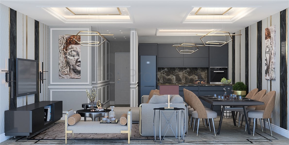 Brand new - Apartments for sale - In Mahmutlar / Alanya 