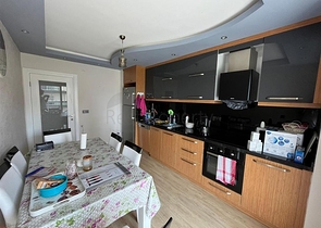 Closed kitchen - 3 bedroom apt - fully furnished - in Mahmutlar / Alanya 