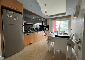 Closed kitchen - 3 bedroom apt - fully furnished - in Mahmutlar / Alanya 