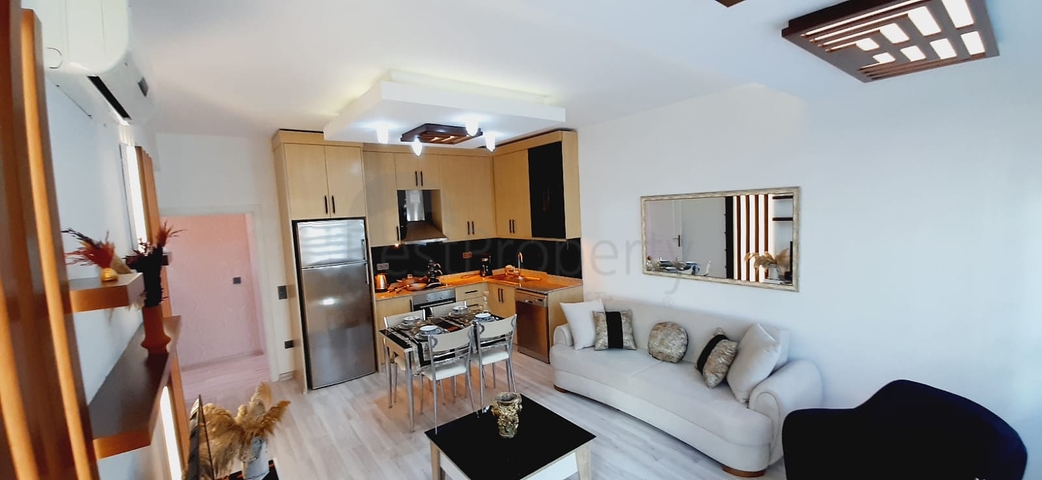 Garden and pool view - 2 bedroom apt - fully furnished -Mahmutlar / Alanya 