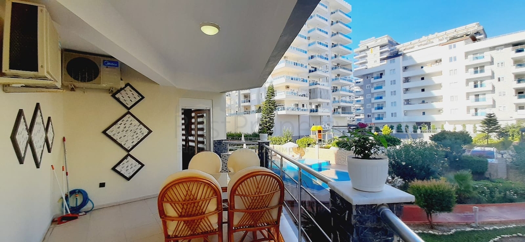 Garden and pool view - 2 bedroom apt - fully furnished -Mahmutlar / Alanya 