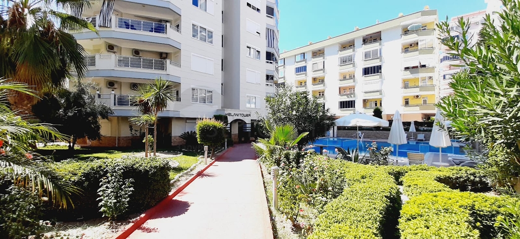 Garden and pool view - 2 bedroom apt - fully furnished -Mahmutlar / Alanya 