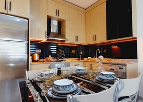 Garden and pool view - 2 bedroom apt - fully furnished -Mahmutlar / Alanya 