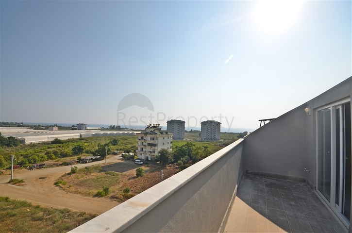 Sea view - Brand new -3 bedroom Duplex - In Demirtas / Alanya