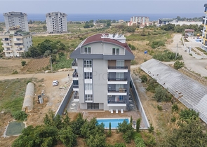 Sea view - Brand new -3 bedroom Duplex - In Demirtas / Alanya