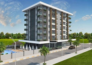 Invest now - Close to Cleopatra beach - new project - Alanya Center 