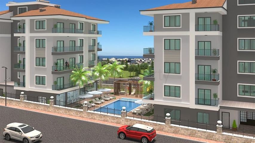 invest now - under construction project in Payallar / Alanya  