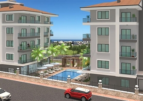 invest now - under construction project in Payallar / Alanya  