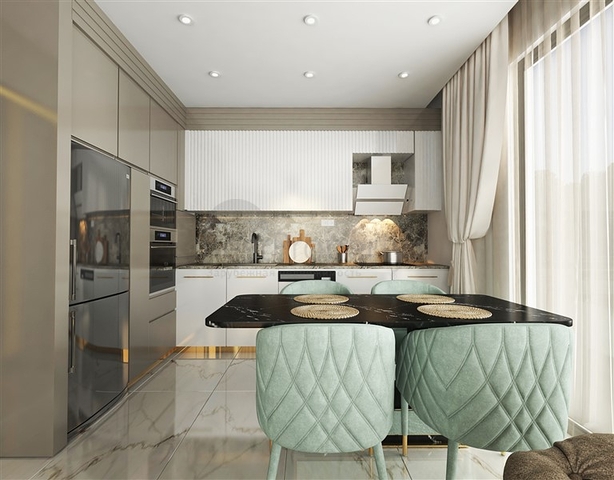 Premium residential complex in Mahmutlar