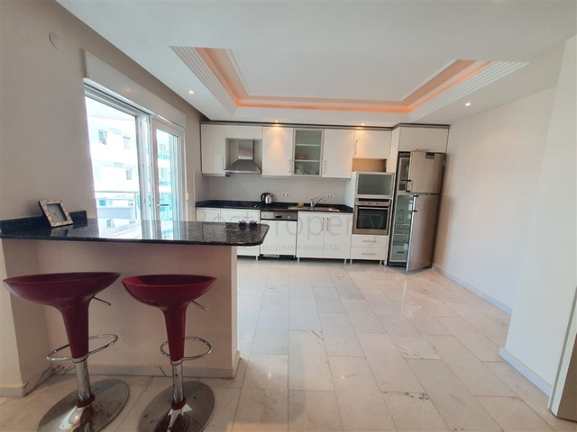 Apartment 2+1 on the first coastline in Tosmura