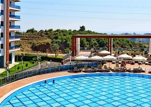 1+1 apartment in Mahmutlar