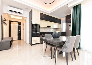 1+1 apartments in a new residential complex