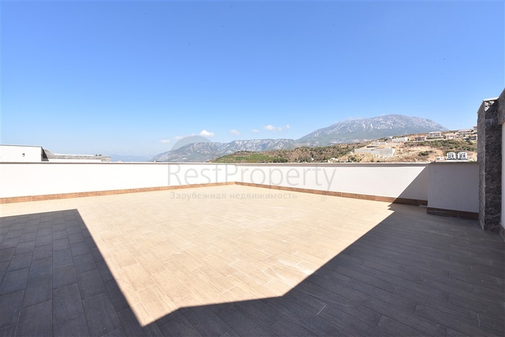 3+1 villa in the green area of Kargicak