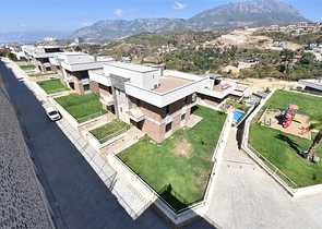 3+1 villa in the green area of Kargicak