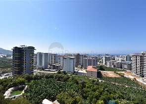 High floor - 2 bedroom apt - in Mahmutlar / Alanya 