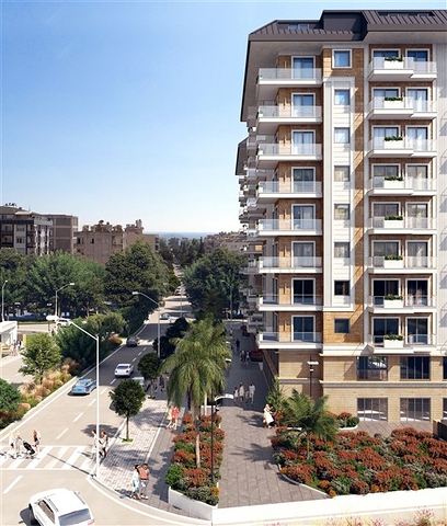 New residential complex in Mahmutlar district