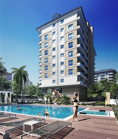 New residential complex in Mahmutlar district