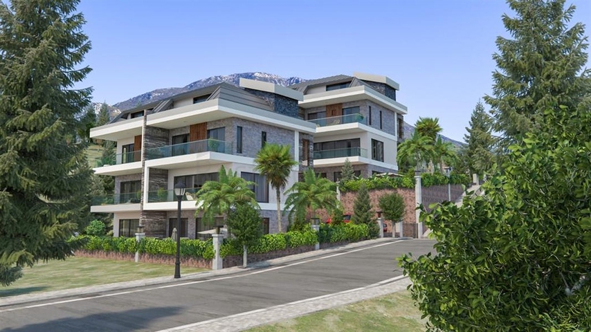 Villas for sale with installment payment plan - Kargicak / Alanya 
